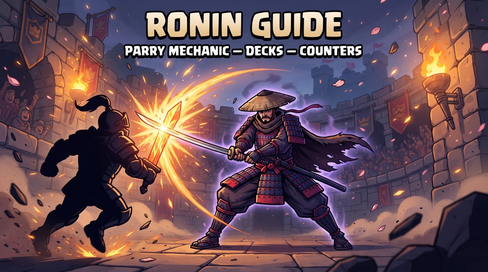 Clash Royale Ronin Guide: How the Parry Mechanic Works, Best Ronin Decks & How to Counter Him