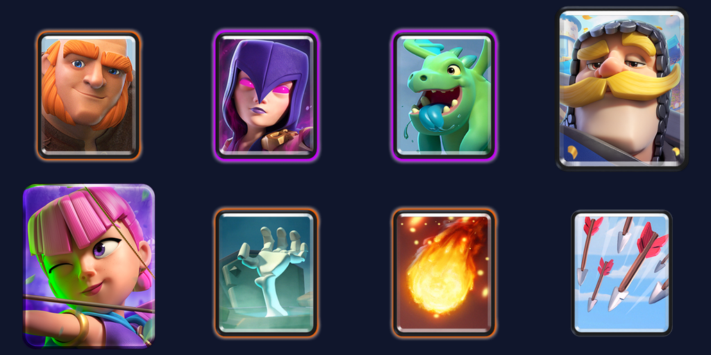 Giant Witch Beatdown deck