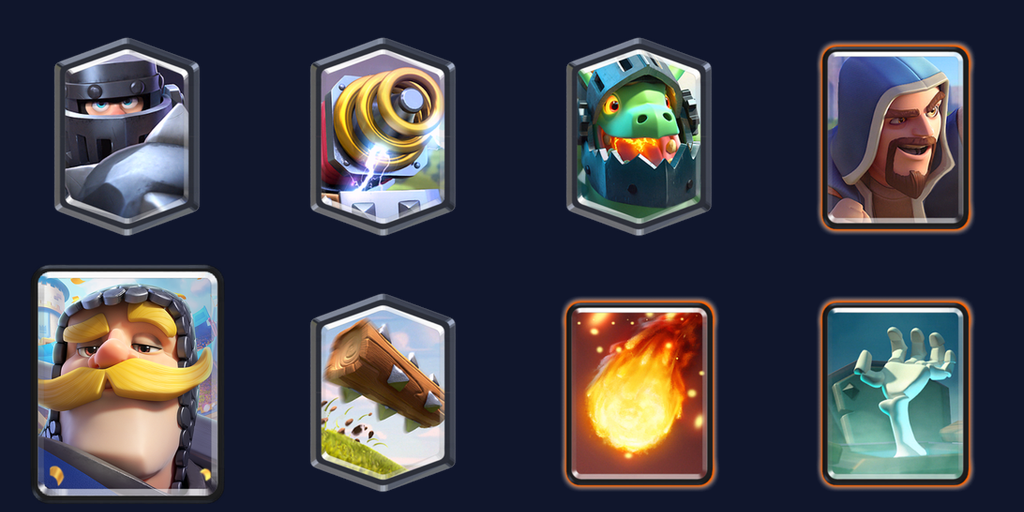 Mega Knight Sparky Beatdown deck