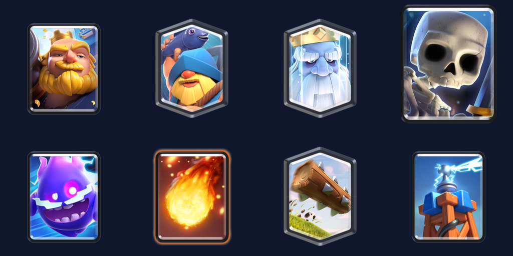 Royal Giant Cycle deck