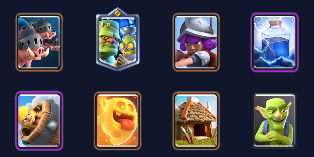 Grand final G4 — Royal Hogs Goblinstein (clinched set 1, 3-1) deck