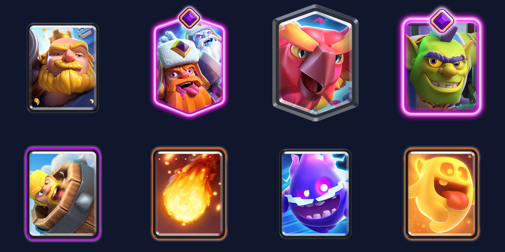 Reset G1 — Royal Giant Lumberjack Phoenix deck